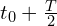 t_0+\frac{T}{2}