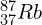 {_{37}^{87}}Rb
