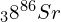 {_38^{86}}Sr
